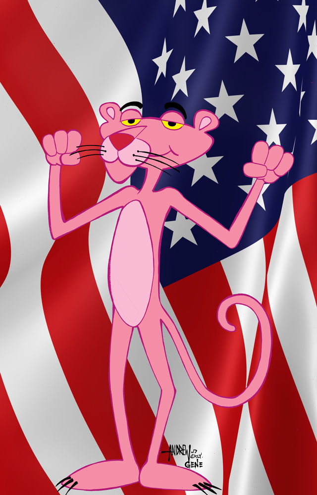 Pink Panther - pinup