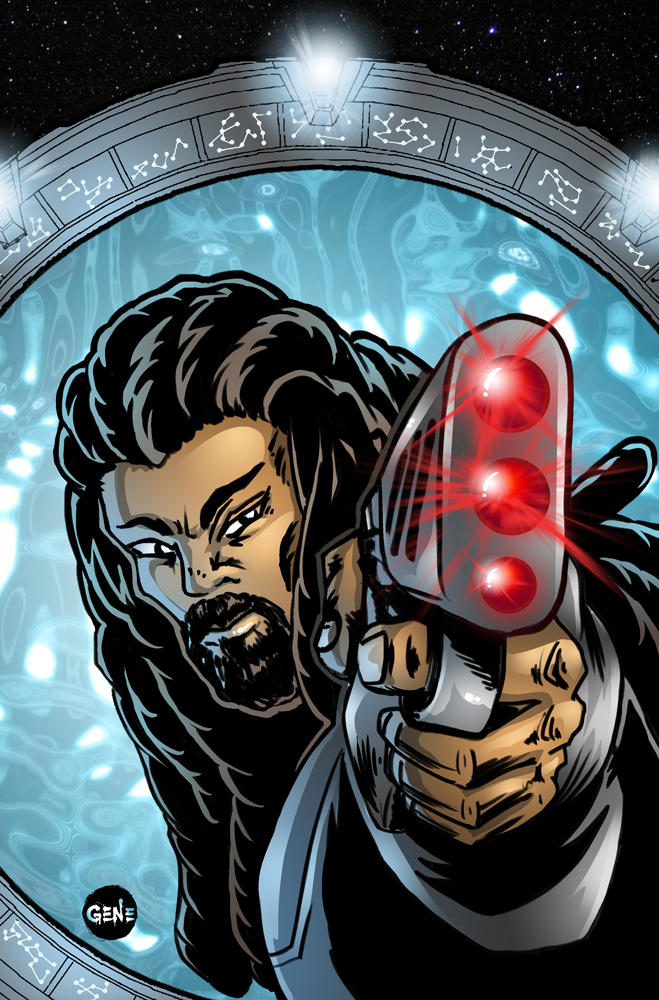 Stargate - Ronon - © MGM - All art by me.